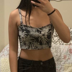 Floral Bralette Tank Top